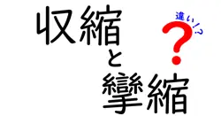 収縮と攣縮の違いは？
