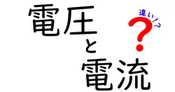 電圧と電流の違いを徹底解説！わかりやすい例で理解しよう