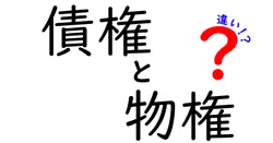 債権と物権の違いは？