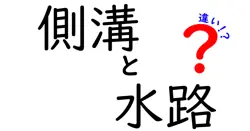 側溝と水路の違いは？