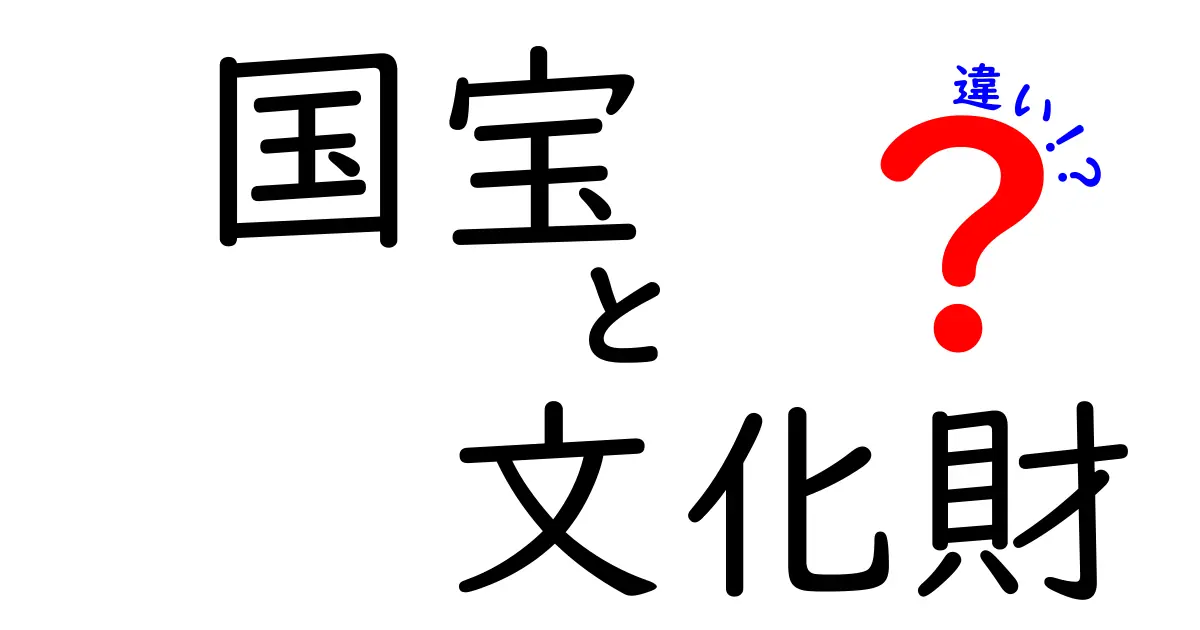 国宝と文化財の違いを知ろう！あなたの知らない日本の宝物