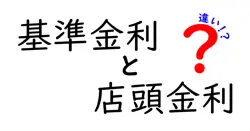 基準金利と店頭金利の違いは？