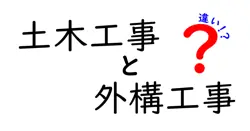 土木工事と外構工事の違いは？