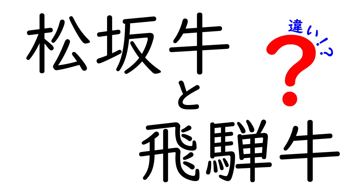 松坂牛と飛騨牛の違いを徹底比較！どちらが美味しい？