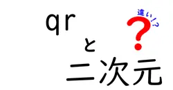 qrと二次元の違いは？