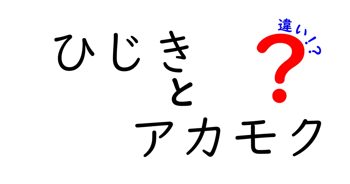 ひじきとアカモクの違いとは？特徴や栄養を徹底比較！