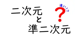 二次元と準二次元の違いは？