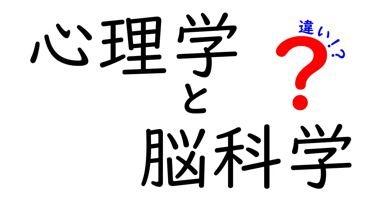 心理学と脳科学の違いをわかりやすく解説します！