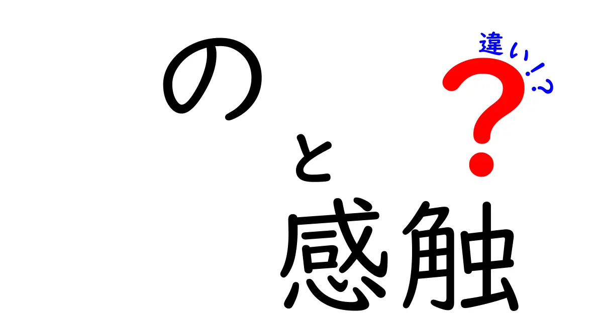 「の」と「感触」の違いを徹底解説！