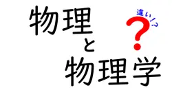 物理と物理学の違いは？