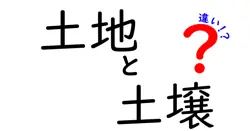 土地と土壌の違いは？