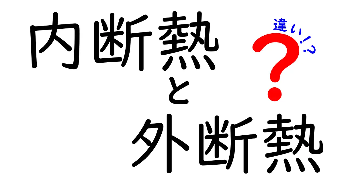 内断熱と外断熱の違いを徹底解説!あなたの家はどちらが適している?