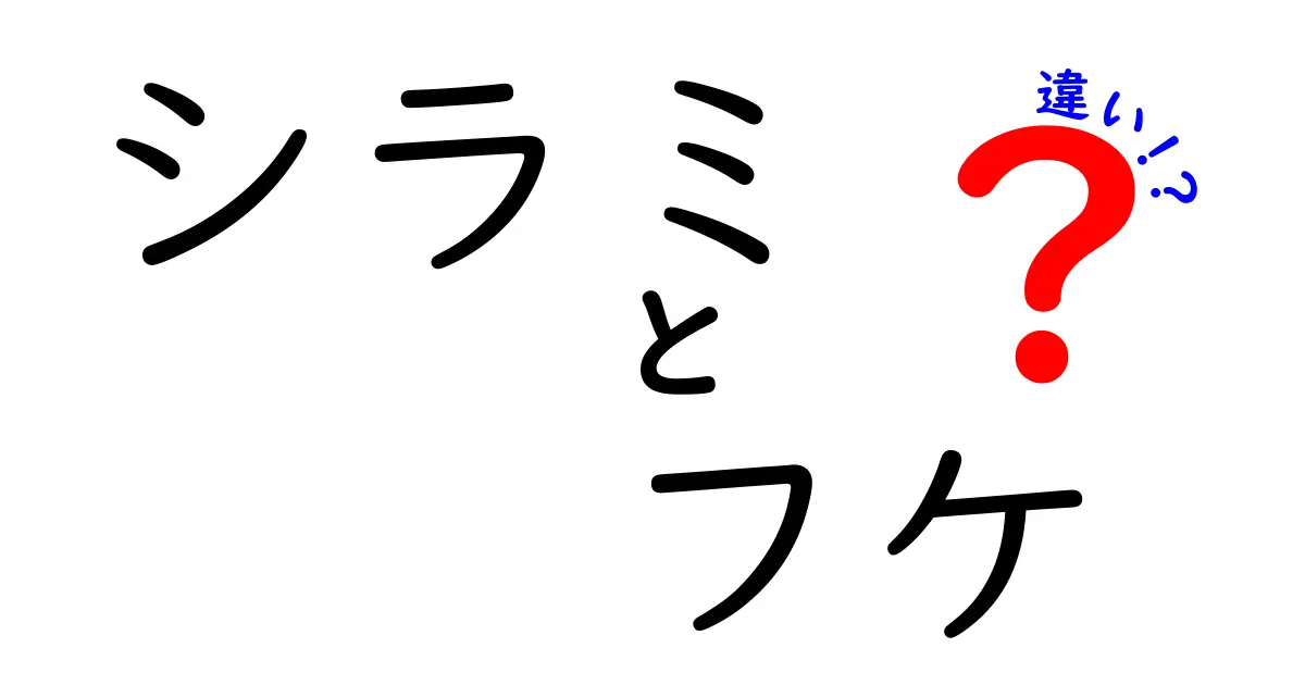 シラミとフケの違い徹底解説！知っておくべきポイントとは