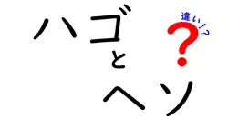 ハゴとヘソの違いは？
