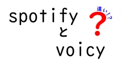 spotifyとvoicyの違いは？