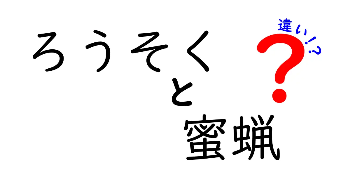 ろうそくと蜜蝋の違いを徹底解説！どちらを選ぶべき？