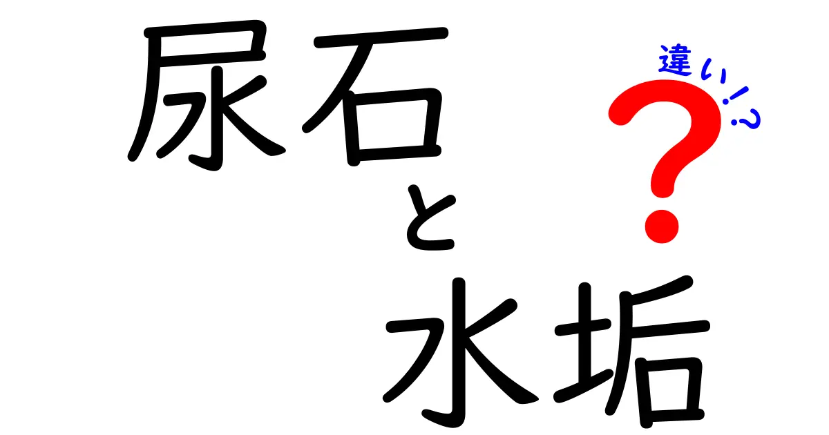 尿石と水垢の違いを徹底解説!お掃除のコツも紹介