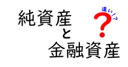 純資産と金融資産の違いは？