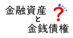 金融資産と金銭債権の違いは？