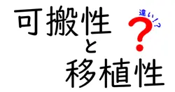 可搬性と移植性の違いは？