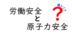労働安全と原子力安全の違いは？