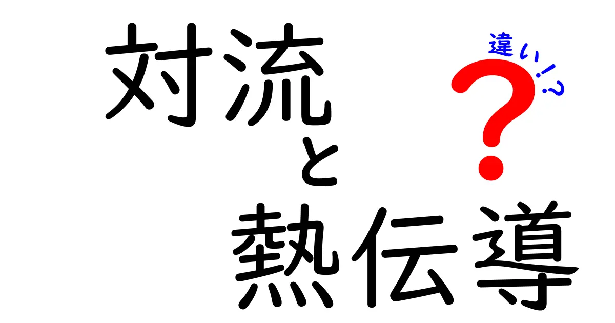 対流と熱伝導の違いを簡単に解説！どちらが熱を運ぶ？