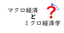マクロ経済とミクロ経済学の違いは？
