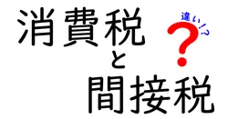 消費税と間接税の違いは？