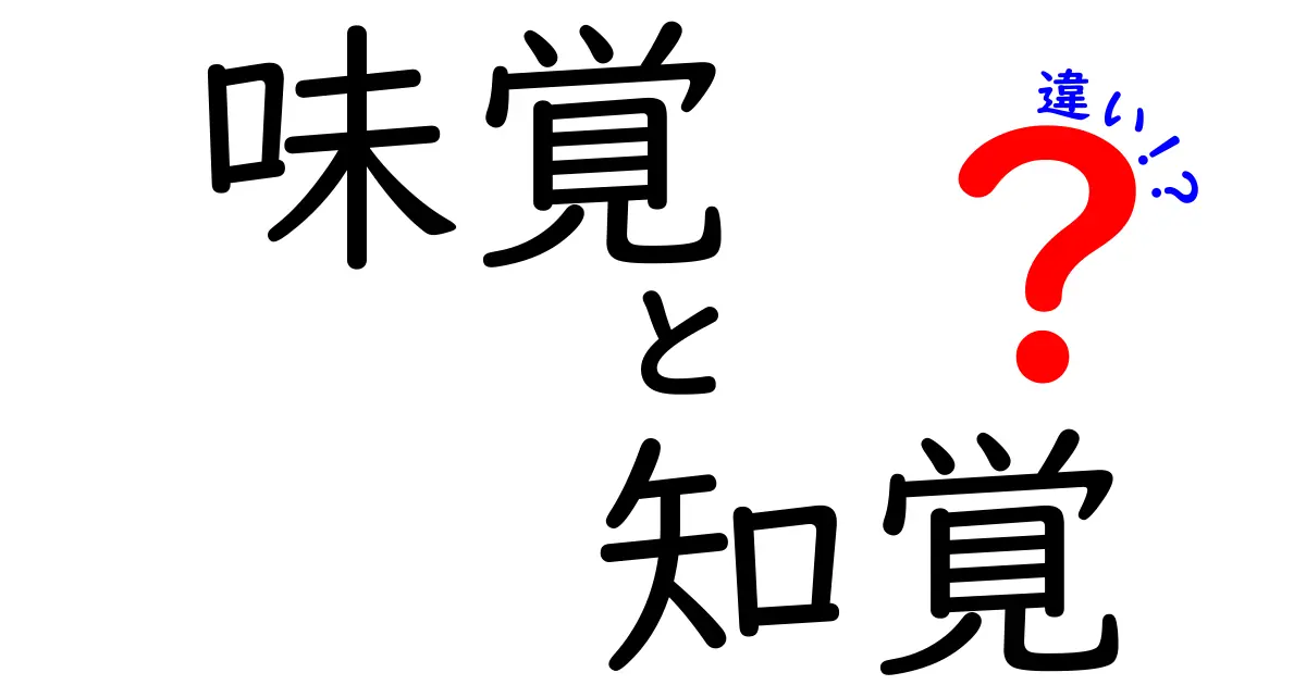 味覚と知覚の違いを知って、もっと食事を楽しもう！