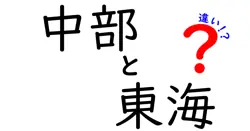 中部と東海の違いを知って、地理をもっと楽しもう！