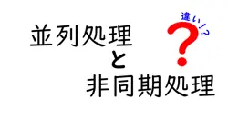 並列処理と非同期処理の違いは？