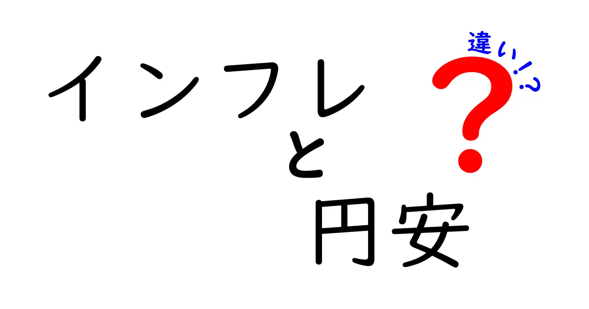 インフレと円安の違いを分かりやすく解説！私たちの生活に与える影響とは