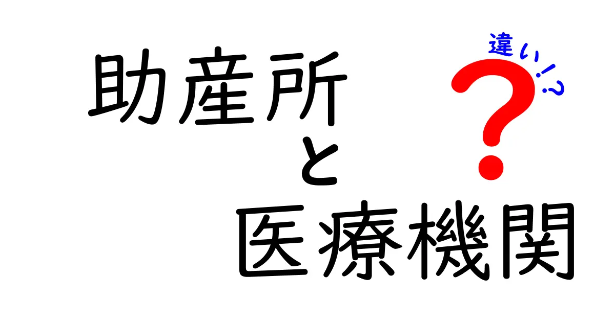 助産所と医療機関の違いを徹底解説！妊婦さんが知っておきたいこと