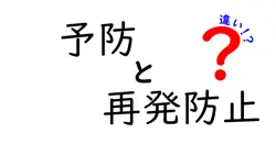 予防と再発防止の違いは？