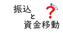 振込と資金移動の違いは？