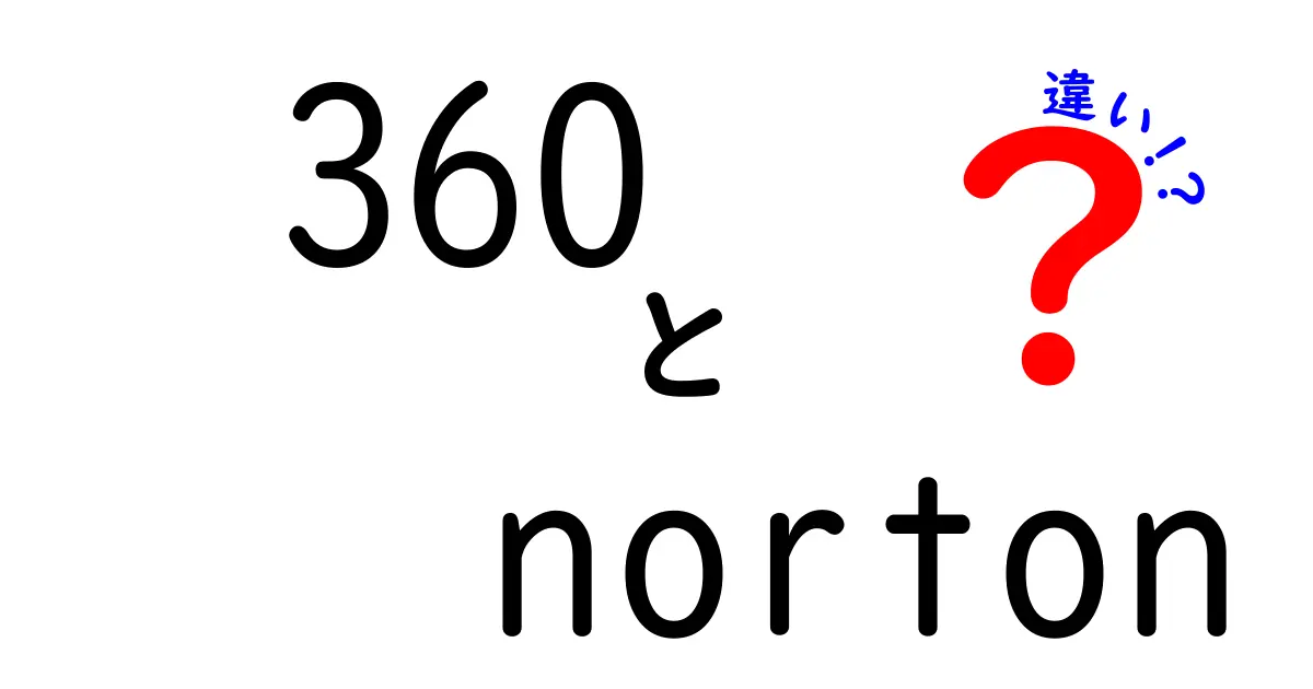 Norton 360 と Norton の違いをわかりやすく解説！