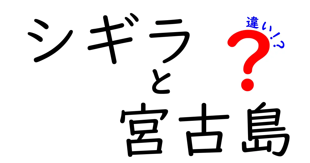 シギラと宮古島の違いとは？魅力を徹底解説！