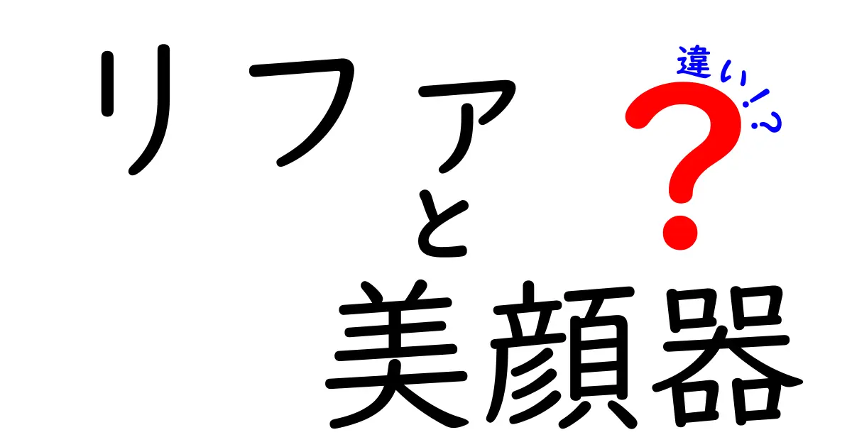 リファ美顔器の種類とそれぞれの違いを徹底解説！あなたに合った美顔器はどれ？