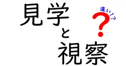 見学と視察の違いは？