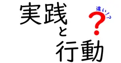 実践と行動の違いは？