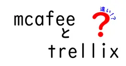 mcafeeとtrellixの違いは？