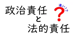 政治責任と法的責任の違いは？