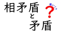 相矛盾と矛盾の違いは？