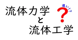 流体力学と流体工学の違いは？