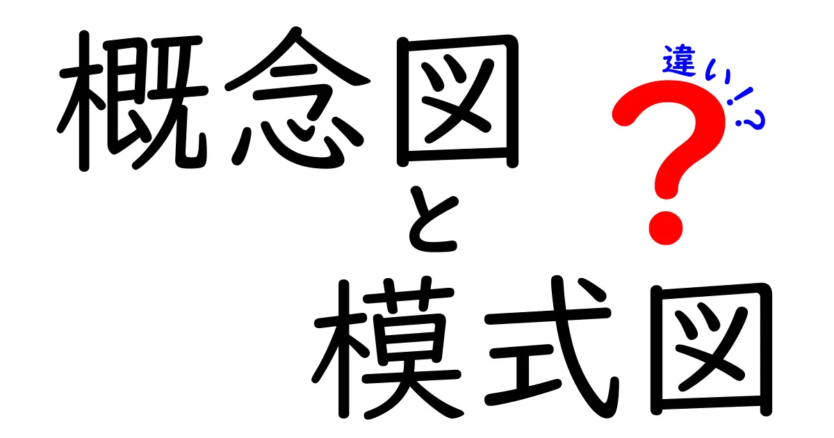 概念図と模式図の違いを徹底解説!どちらを使うべき?
