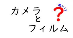 カメラとフィルムの違いは？