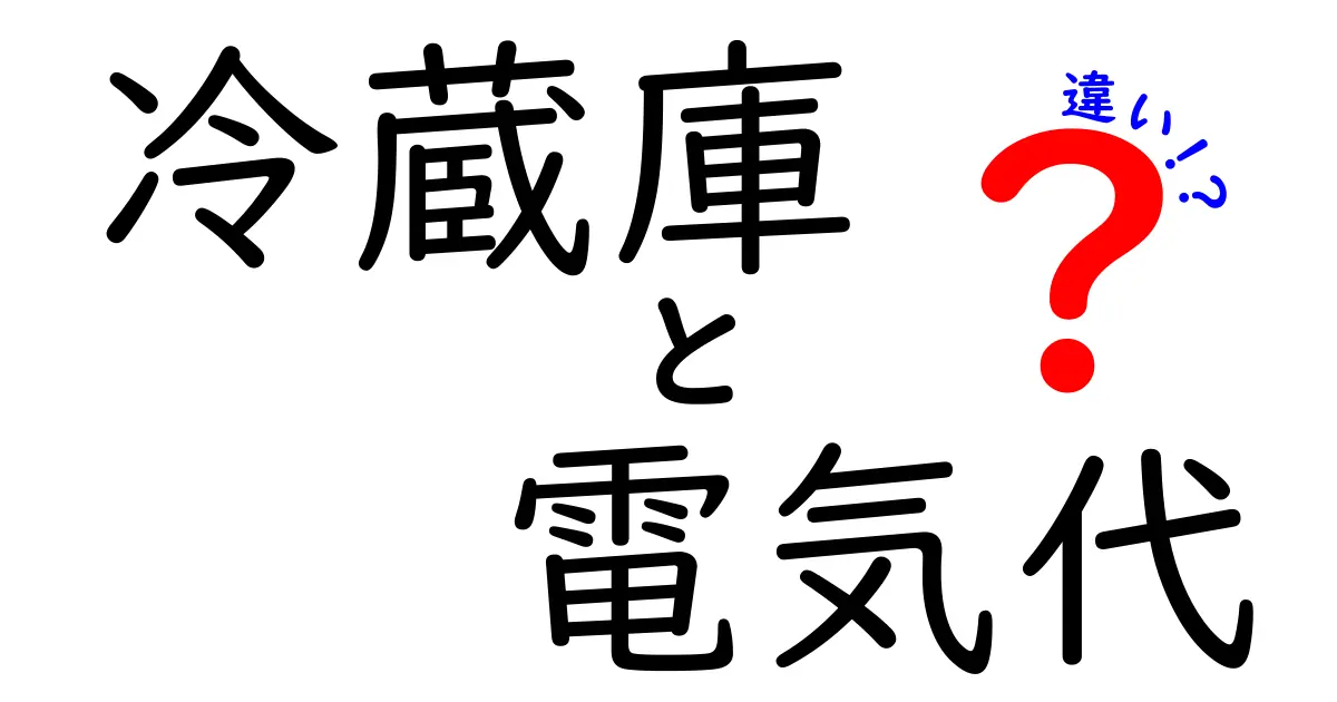 冷蔵庫の電気代、実はこんなに違う！あなたの家計に響くポイントとは？