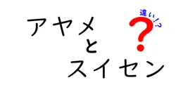 アヤメとスイセンの違いは？