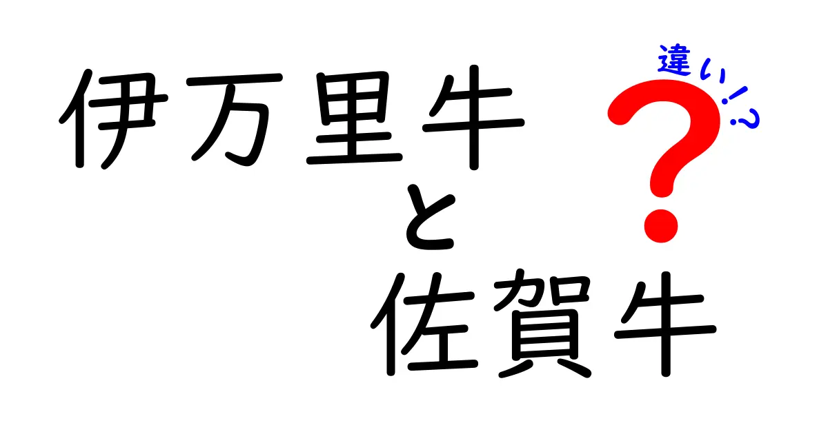 伊万里牛と佐賀牛の違いを徹底解説！あなたの知識を深めよう