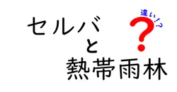 セルバと熱帯雨林の違いは？
